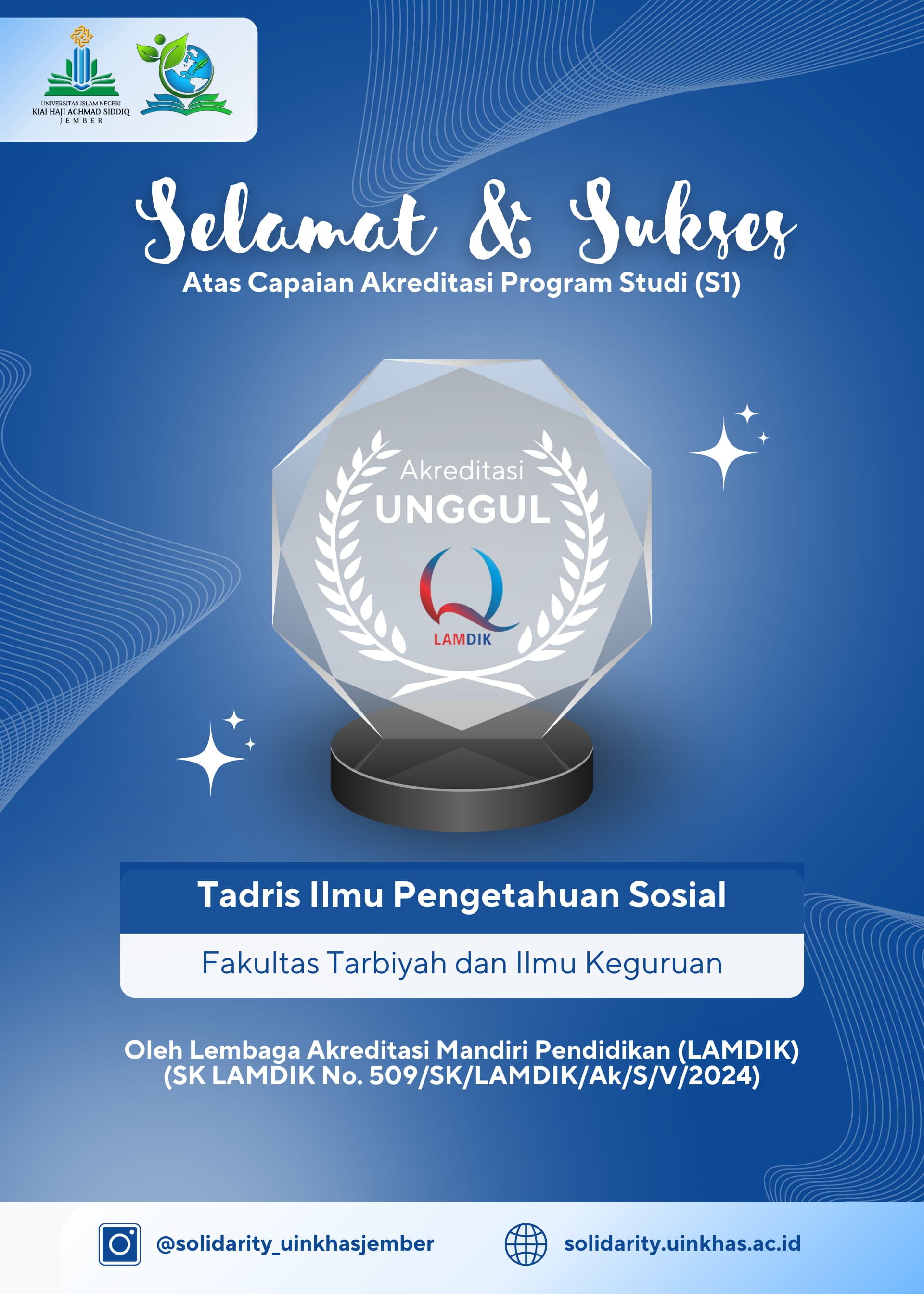 Akreditasi Tadris IPS: Setelah 7 Minggu Asessmen Lapangan
